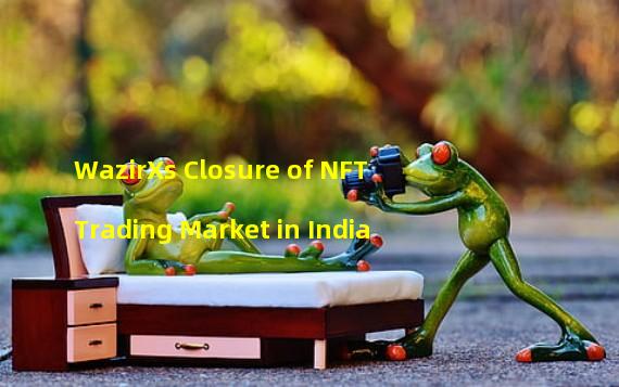 WazirXs Closure of NFT Trading Market in India