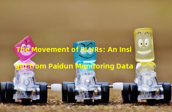 The Movement of BLURs: An Insight from Paidun Monitoring Data