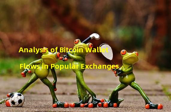 Analysis of Bitcoin Wallet Flows in Popular Exchanges