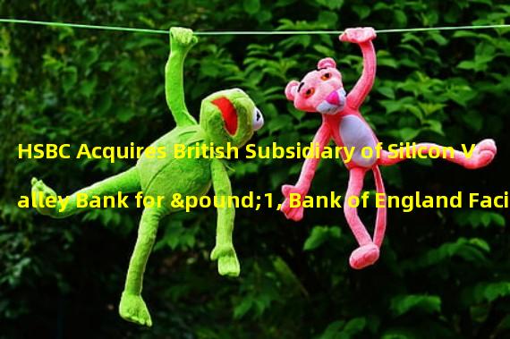 HSBC Acquires British Subsidiary of Silicon Valley Bank for £1, Bank of England Facilitates Transaction