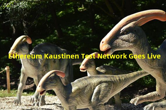 Ethereum Kaustinen Test Network Goes Live