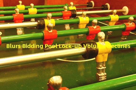 Blurs Bidding Pool Lock-up Volume Declines