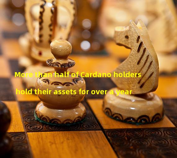 More than half of Cardano holders hold their assets for over a year