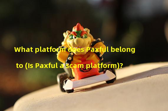 What platform does Paxful belong to (Is Paxful a scam platform)?